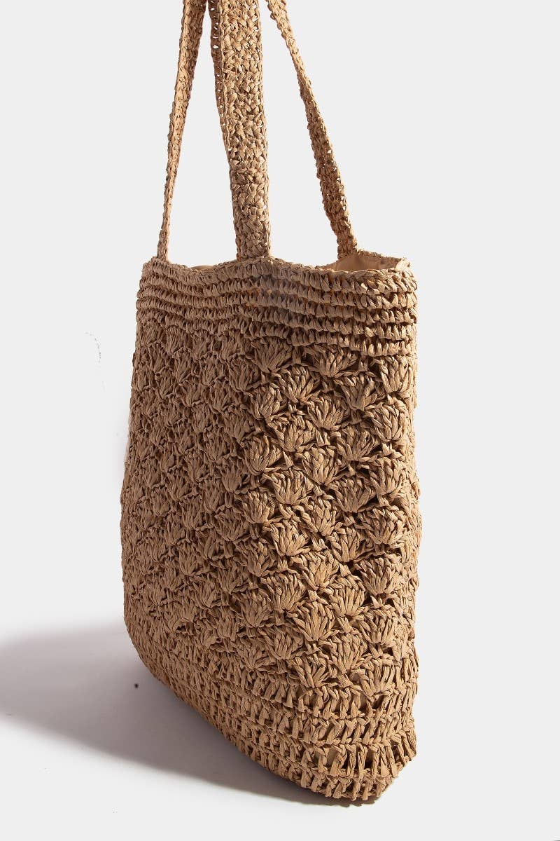 Braided Deep Tote Bag