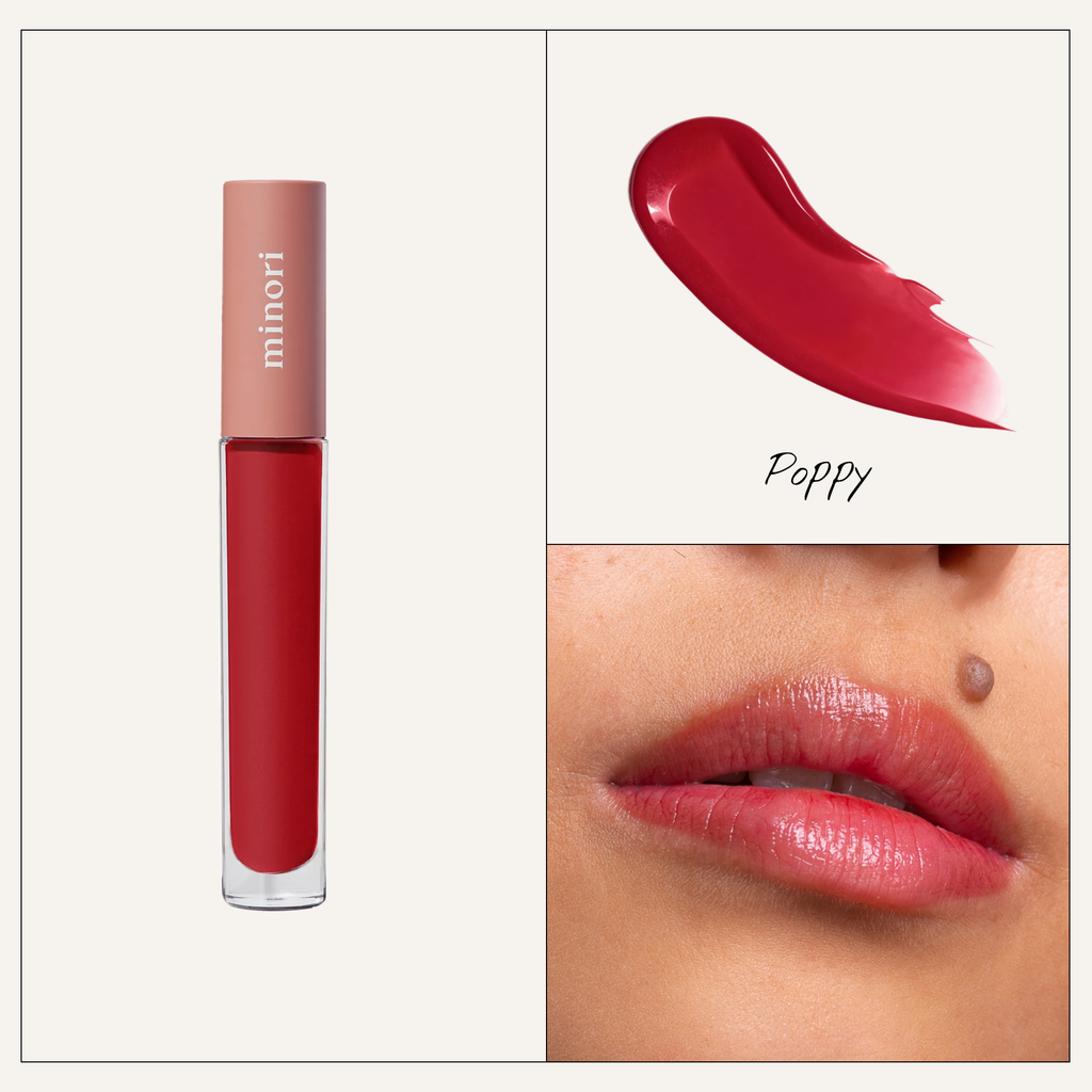 Minori - Lip Gloss — Poppy (Red) New!