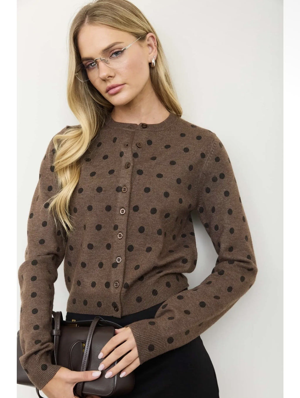 Bentley Cardigan Chocolate