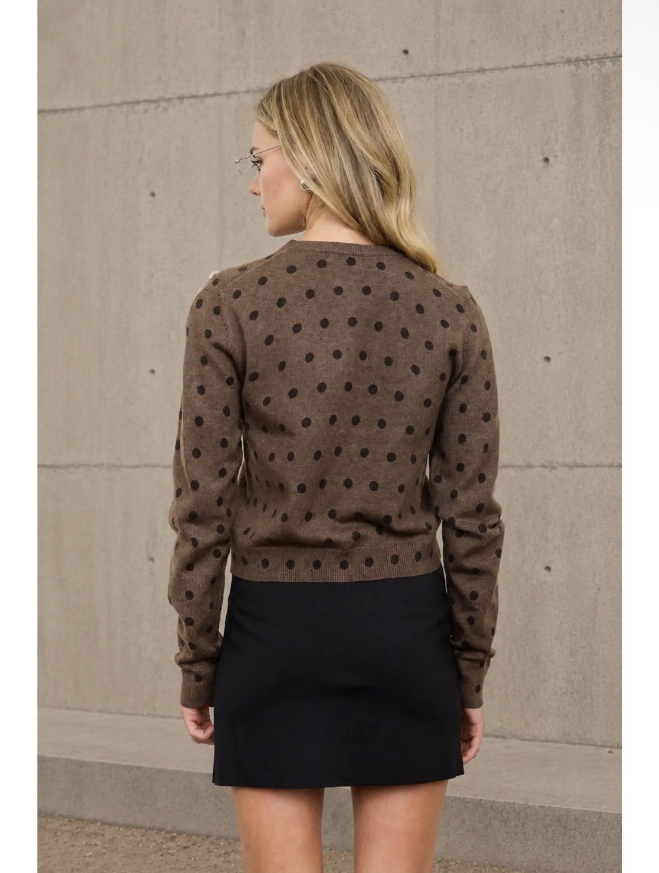 Bentley Cardigan Chocolate