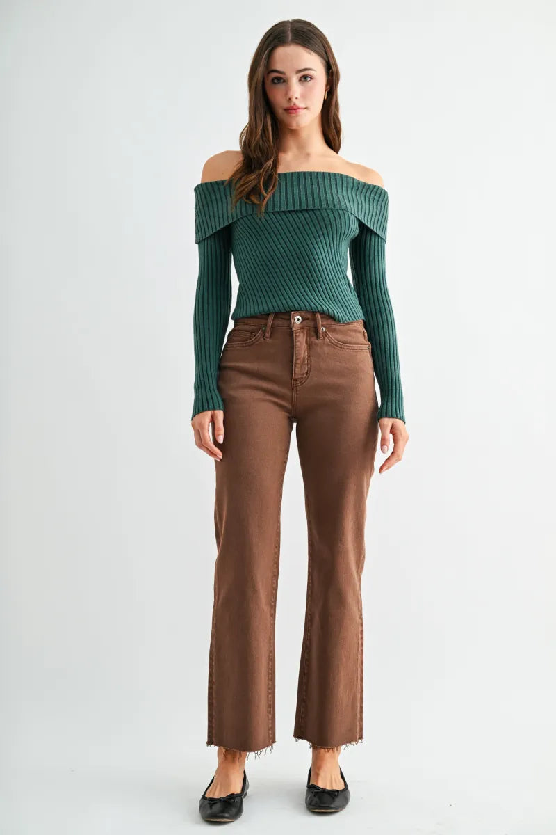 Mica Brown Jeans