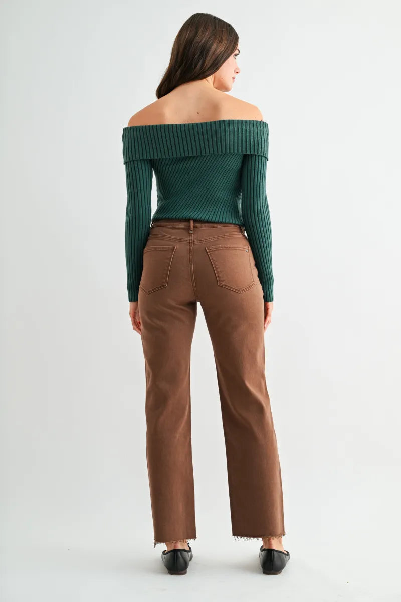 Mica Brown Jeans
