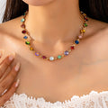 Crystal Station Necklace | 80N93256