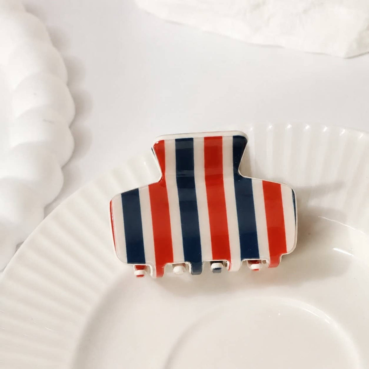 Striped & Plaid Hair Claw Clips | 40H1210