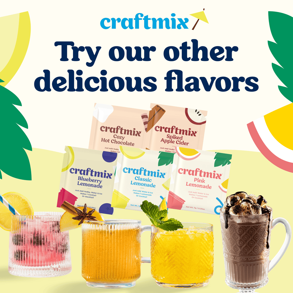 Craftmix - Cozy Hot Chocolate & Cocktail Mixer - 6 Servings Multipack