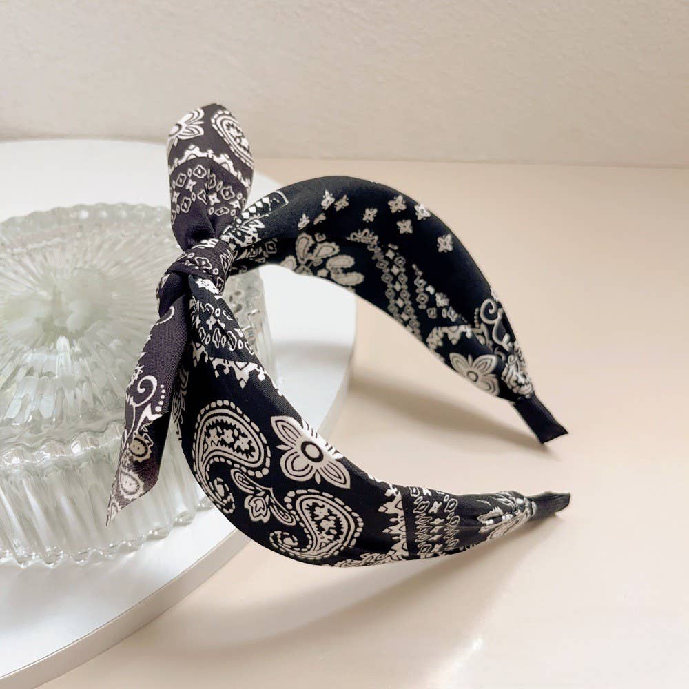 PAISLEY HEADBAND HAIR BAND
