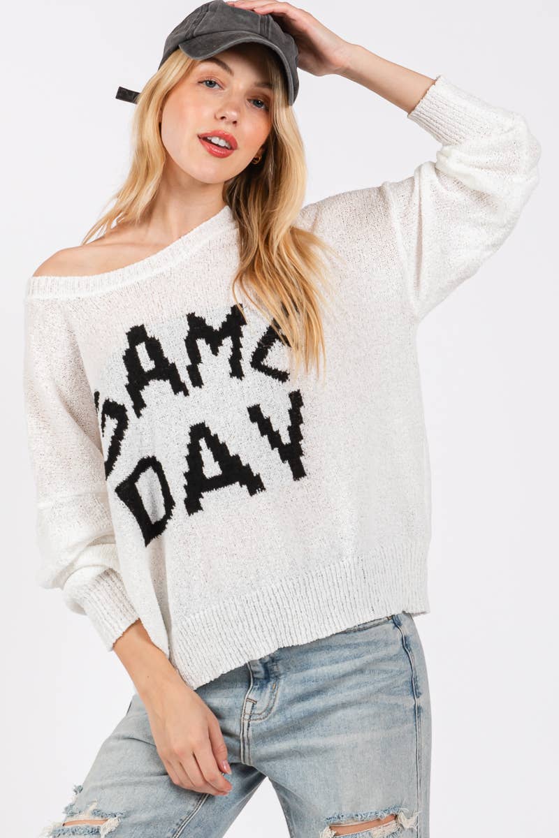 GAME DAY CREWNECK SWEATER