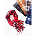 Love and Repeat - Affordable Classic Plaid Fringe Scarf