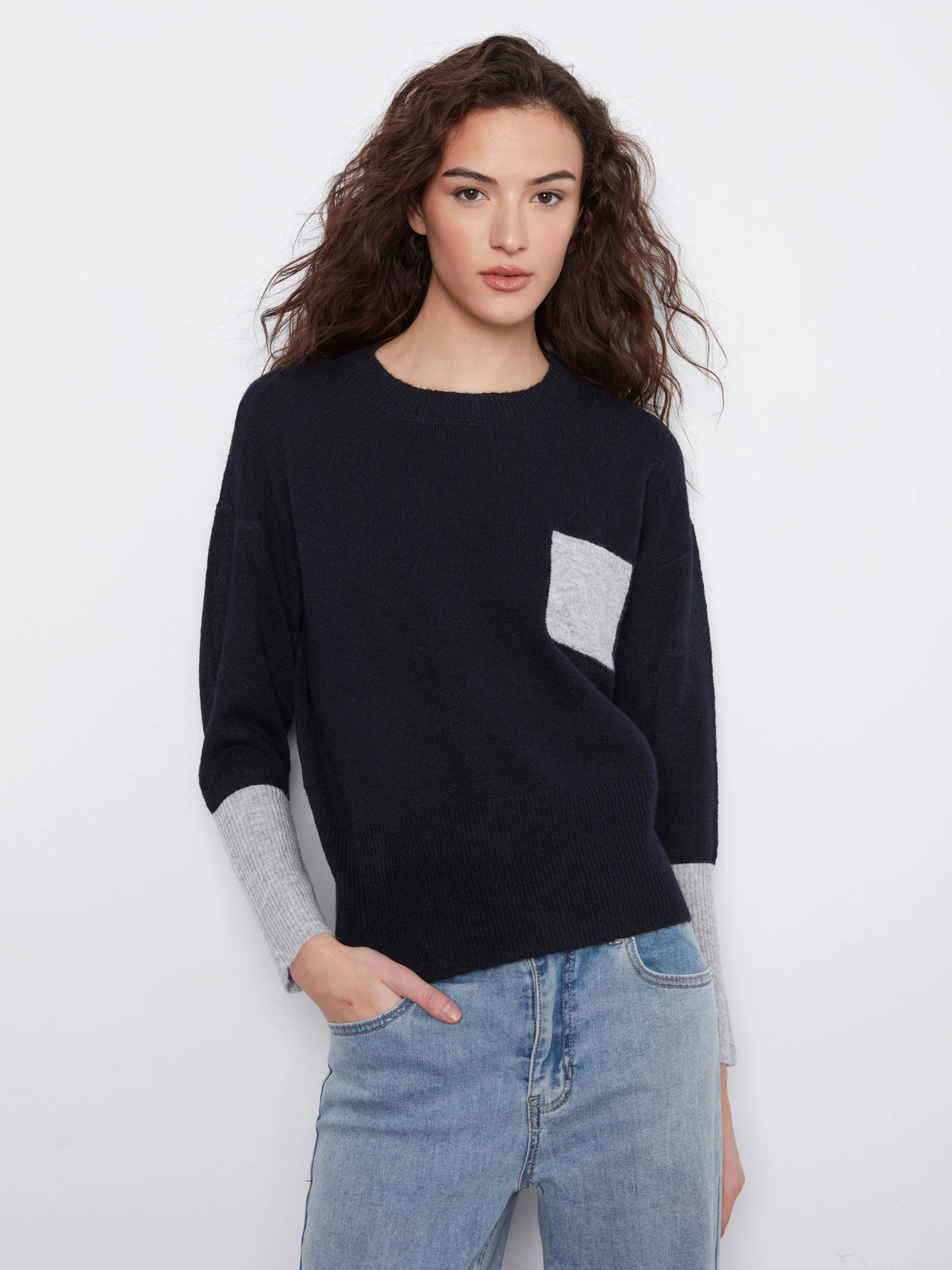 Navy Does It Sweater