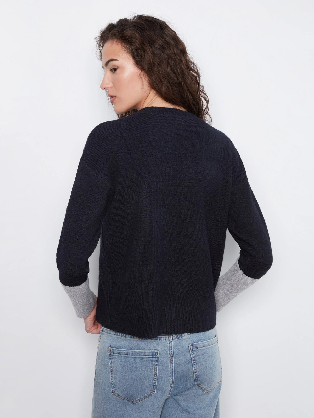 Navy Does It Sweater