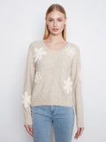 Almond Flower Sweater
