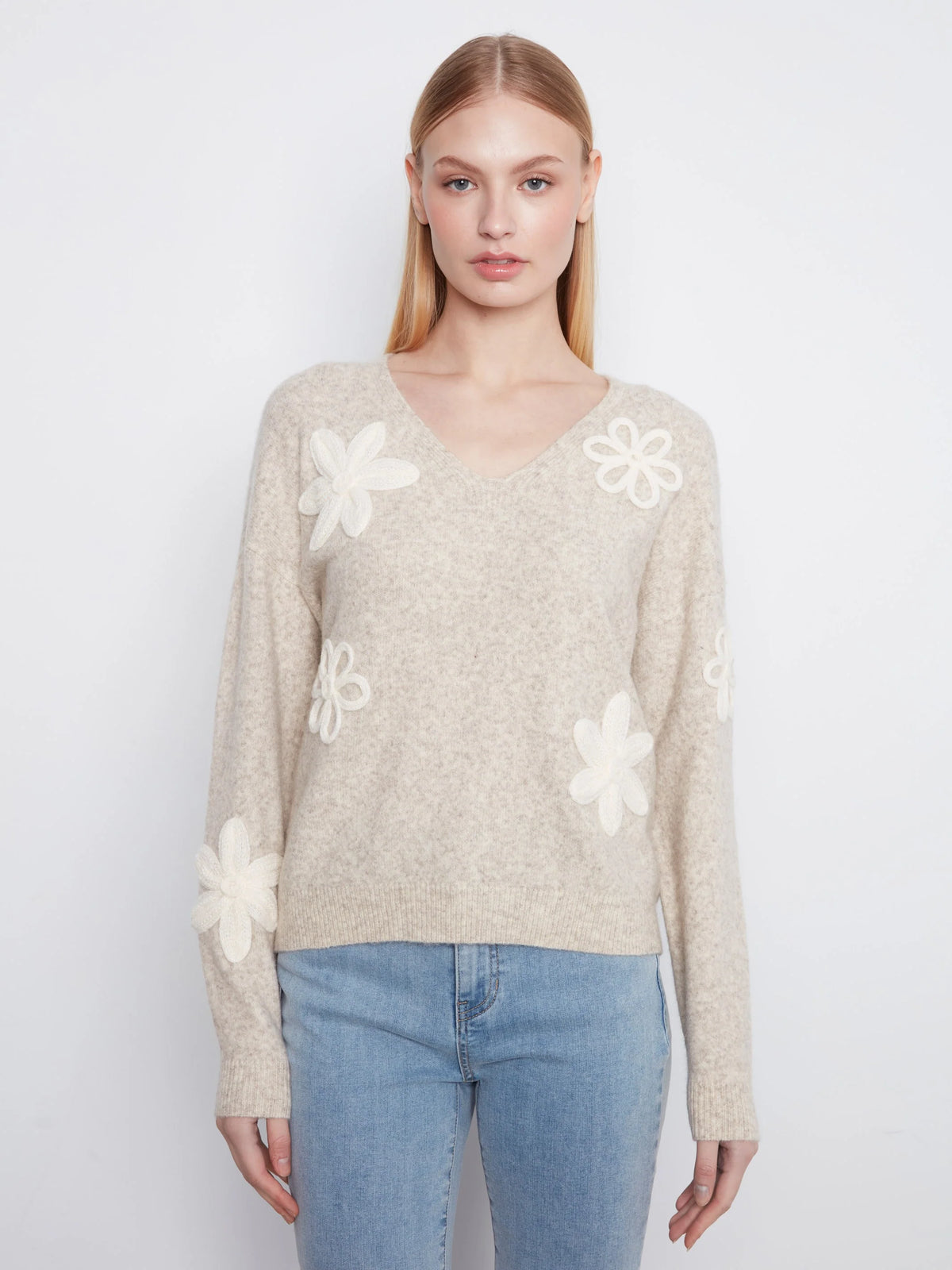 Almond Flower Sweater
