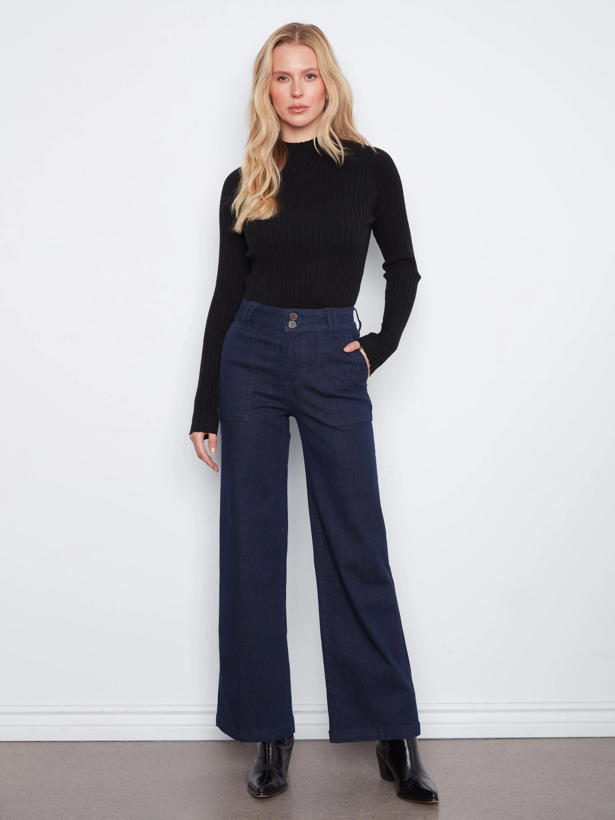 Patch Pocket Jeans