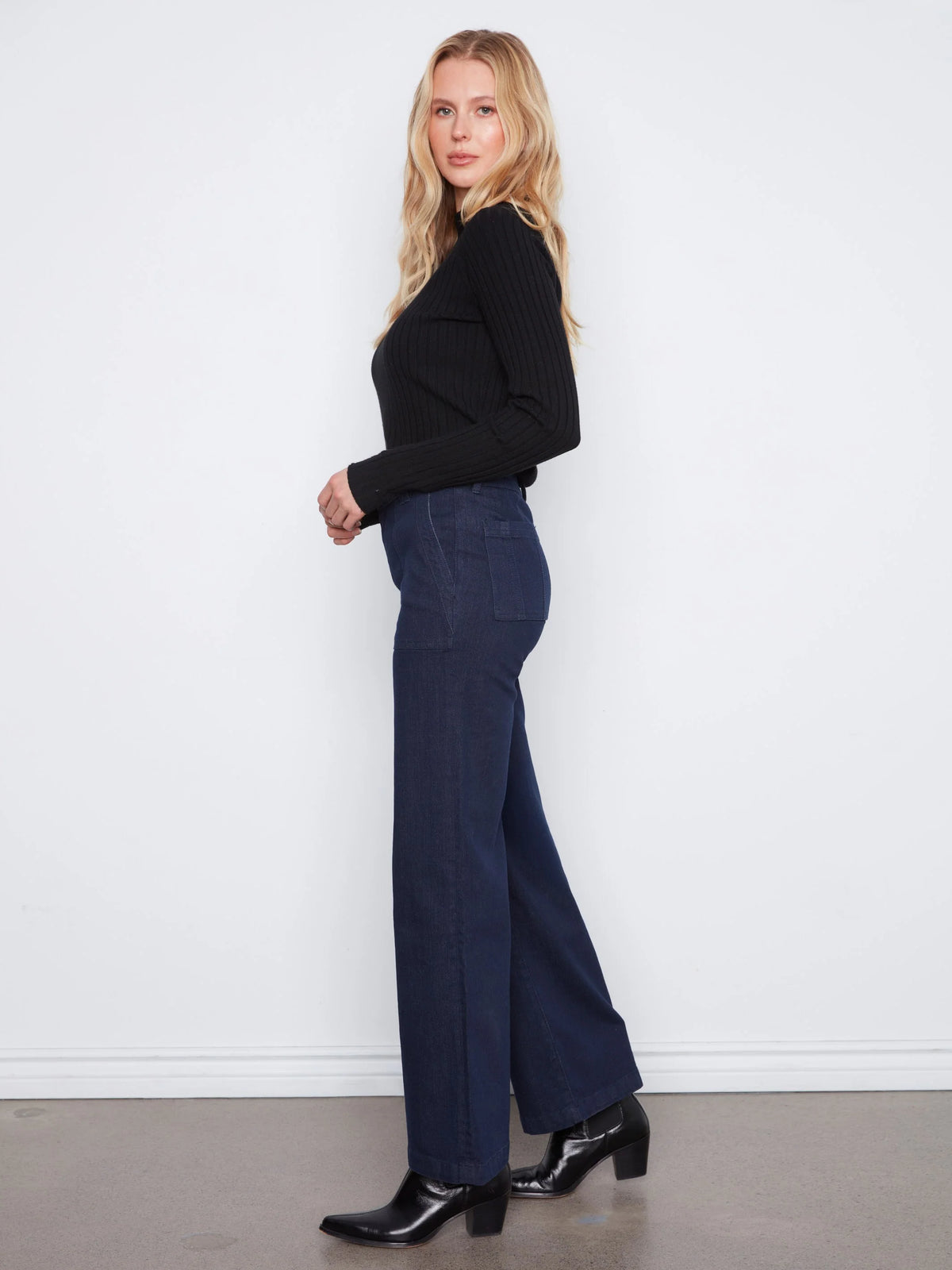 Patch Pocket Jeans