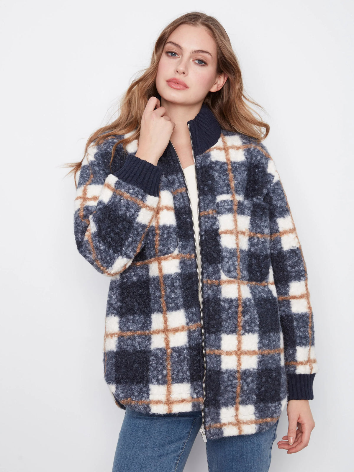 Midnight Plaid Jacket