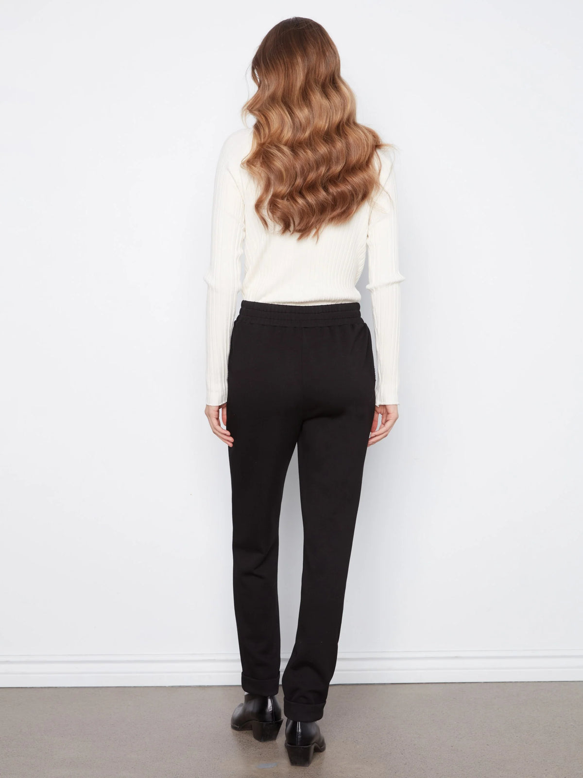 Blanket Stitch Scuba Joggers