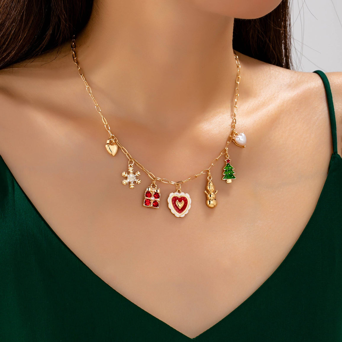 Christmas Heart Tree Snowflake | 80N93298