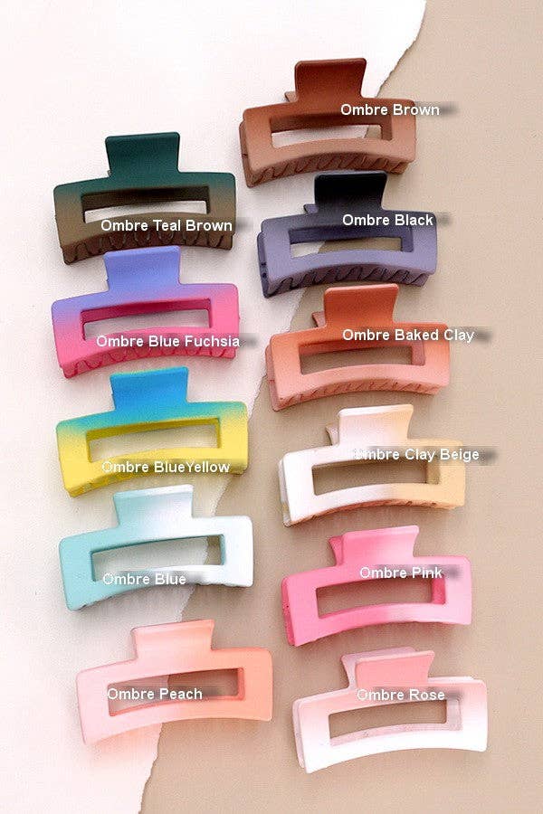 JOSSLYN by wall to wall - JUMBO CLASSIC HAIR CLAW CLIPS | 21H0244