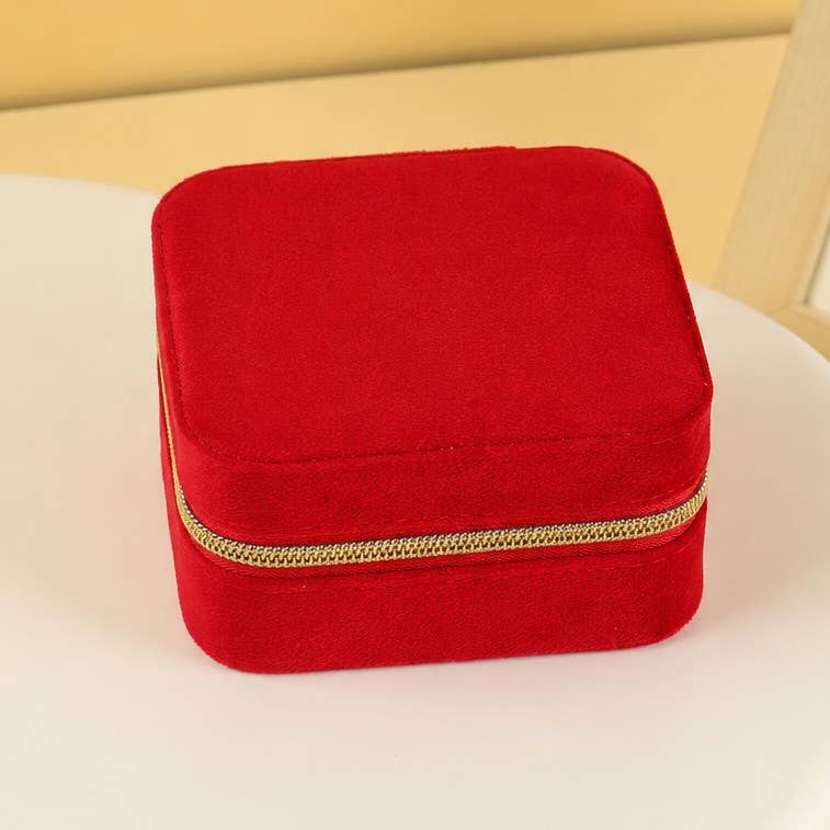 VELVET JEWELRY TRAVEL BOX | 40P642