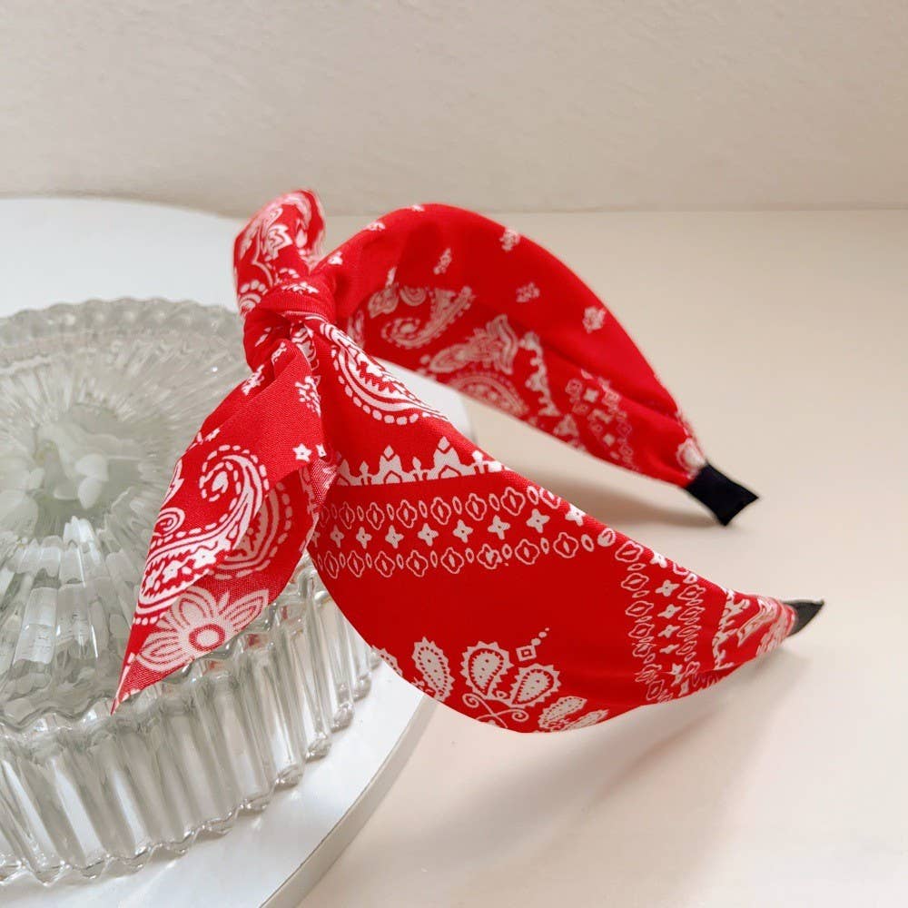 PAISLEY HEADBAND HAIR BAND