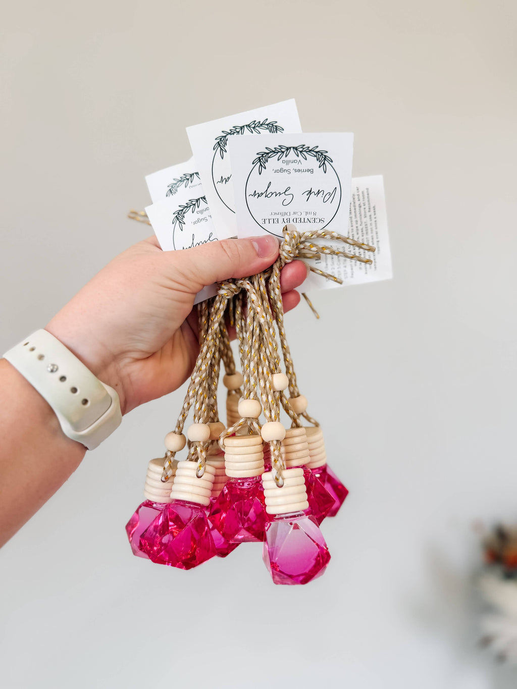 Scented By Elle - Pink Sugar Car Diffuser