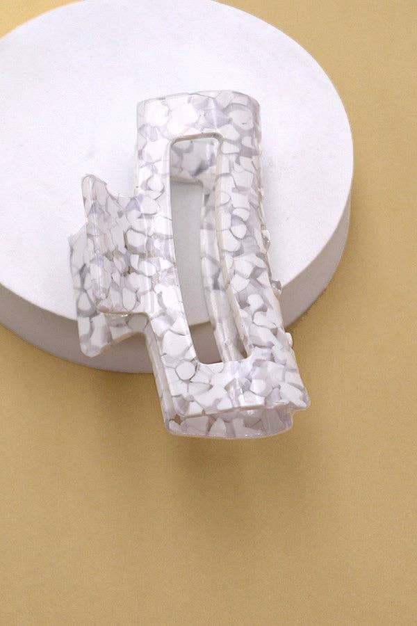 RECTANGLE HAIR CLAW CLIP