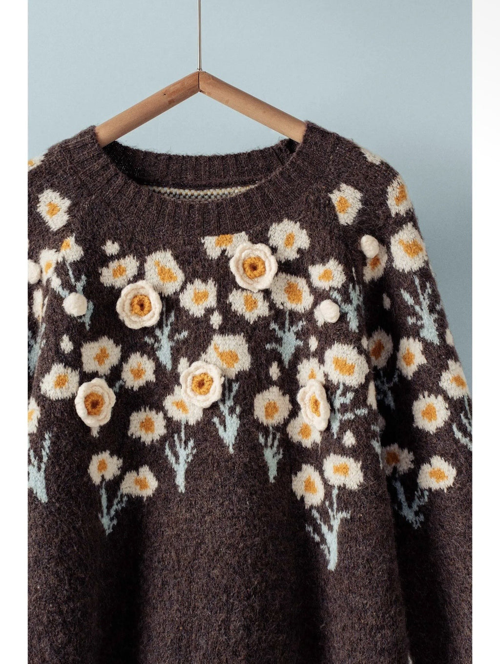 Daisy Embossed Sweater
