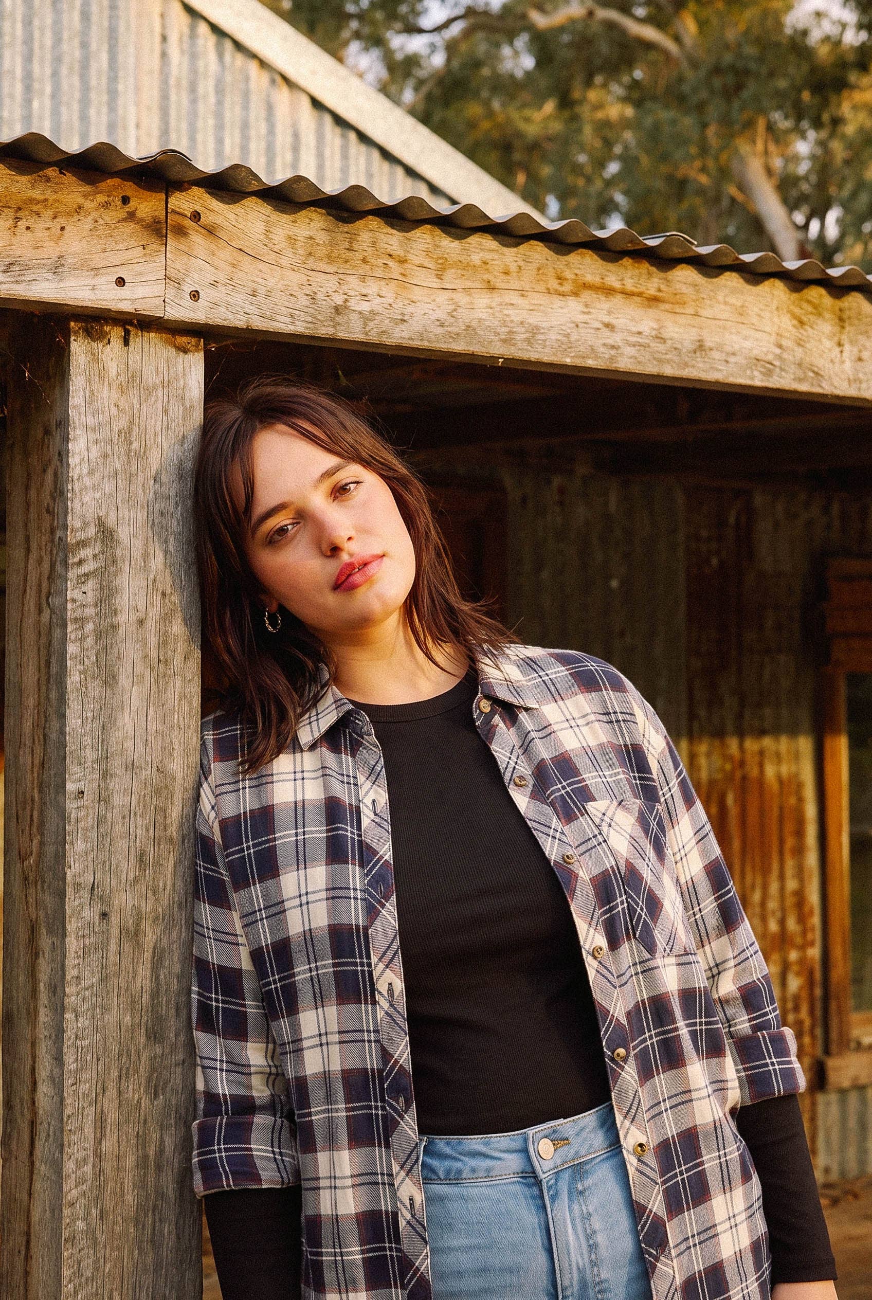 Be Cool - [PLUS] MASON PLAID FLANNEL SHIRT
