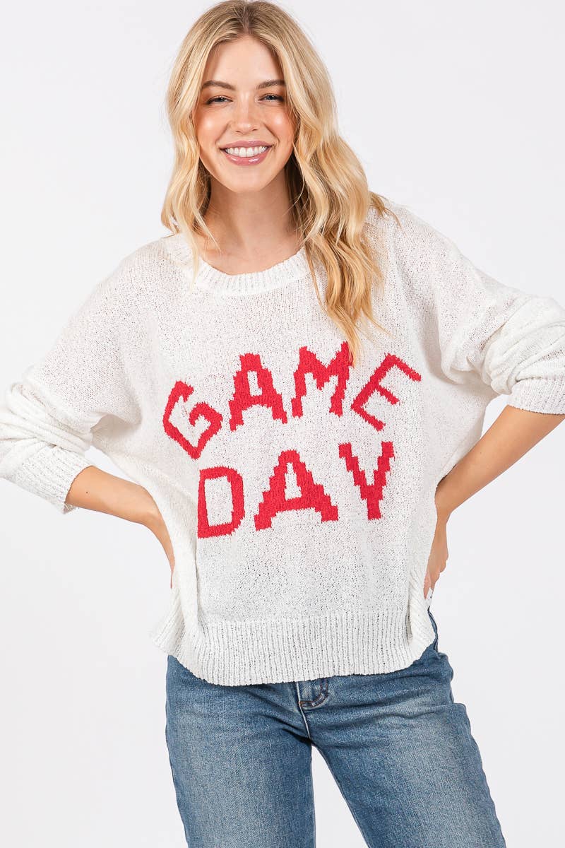 GAME DAY CREWNECK SWEATER