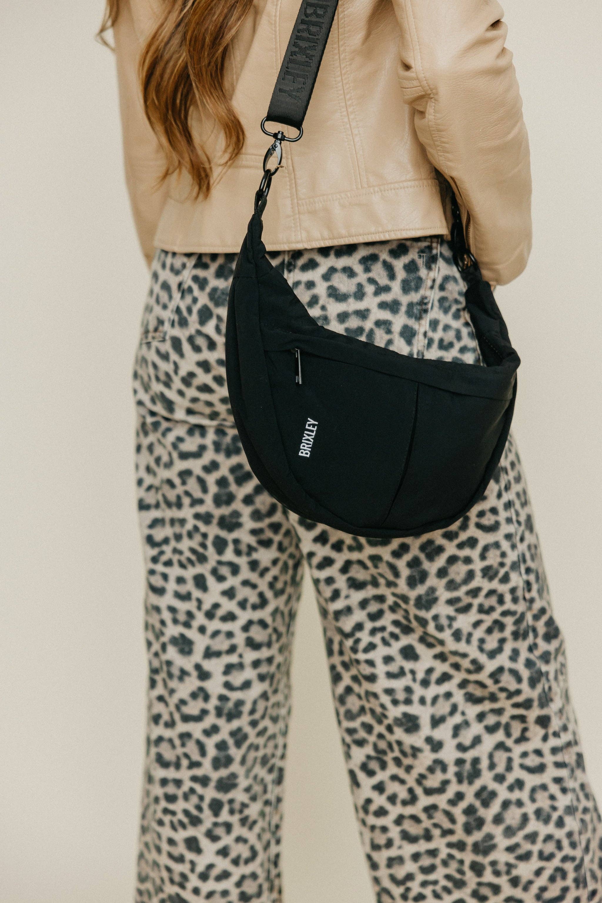 Brixley Bags - Onyx Crescent Bag