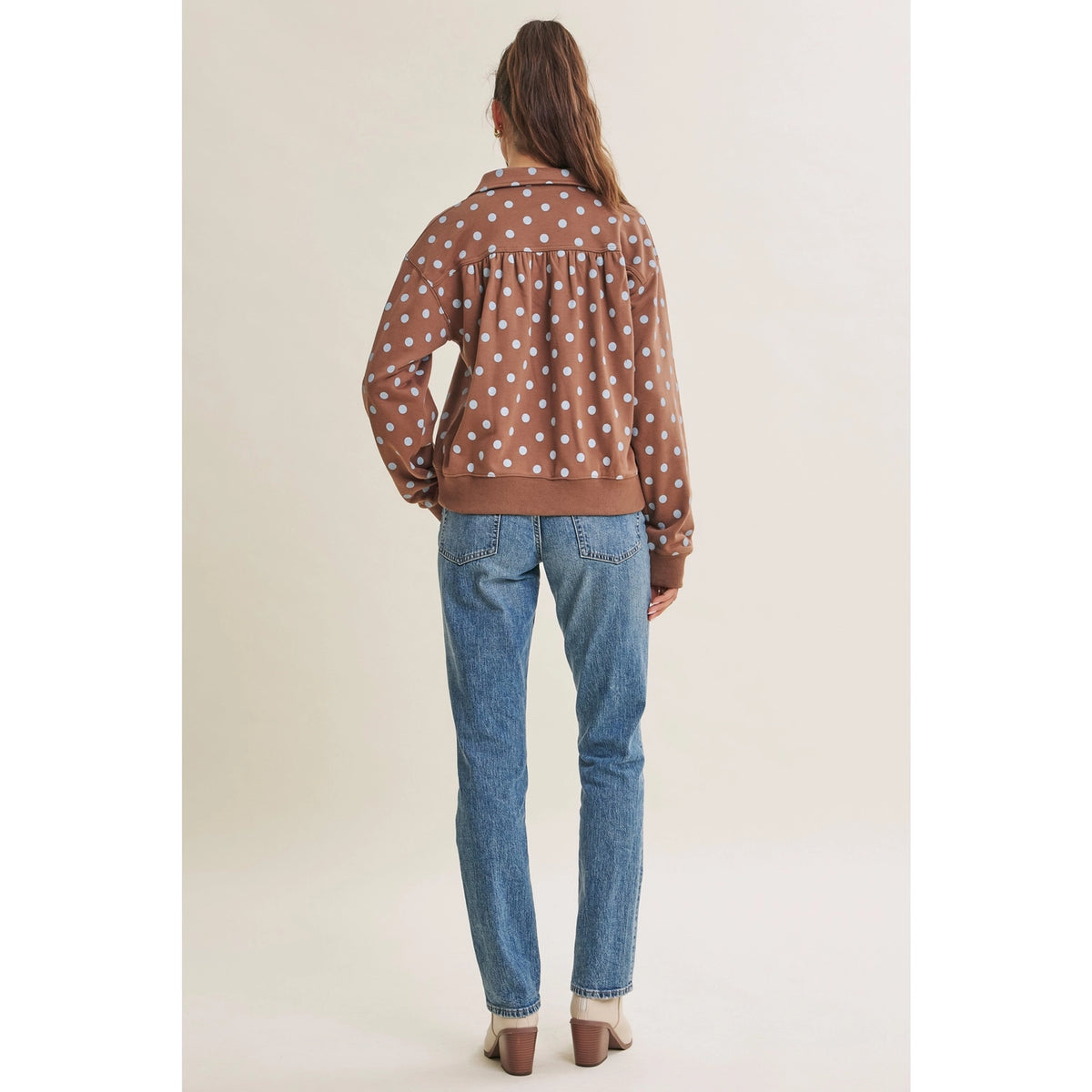 Coffee Run Half Zip Pullover