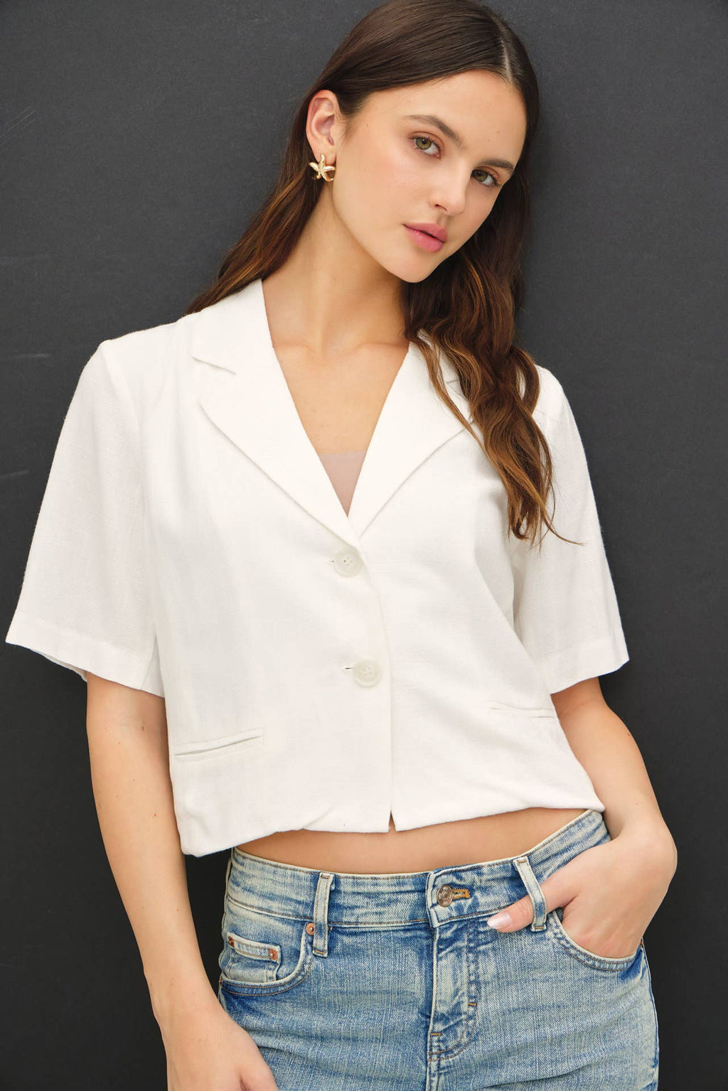 Linen Blazer