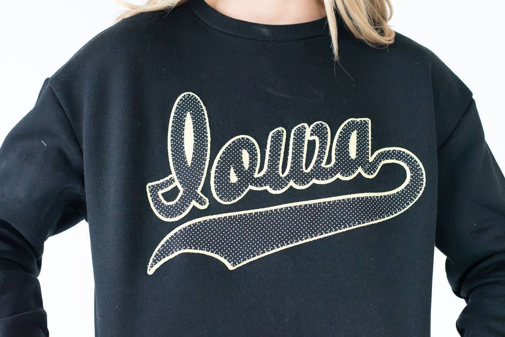 Iowa Hawks Polka dot