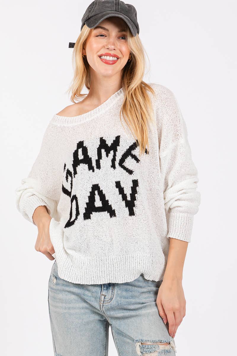 GAME DAY CREWNECK SWEATER