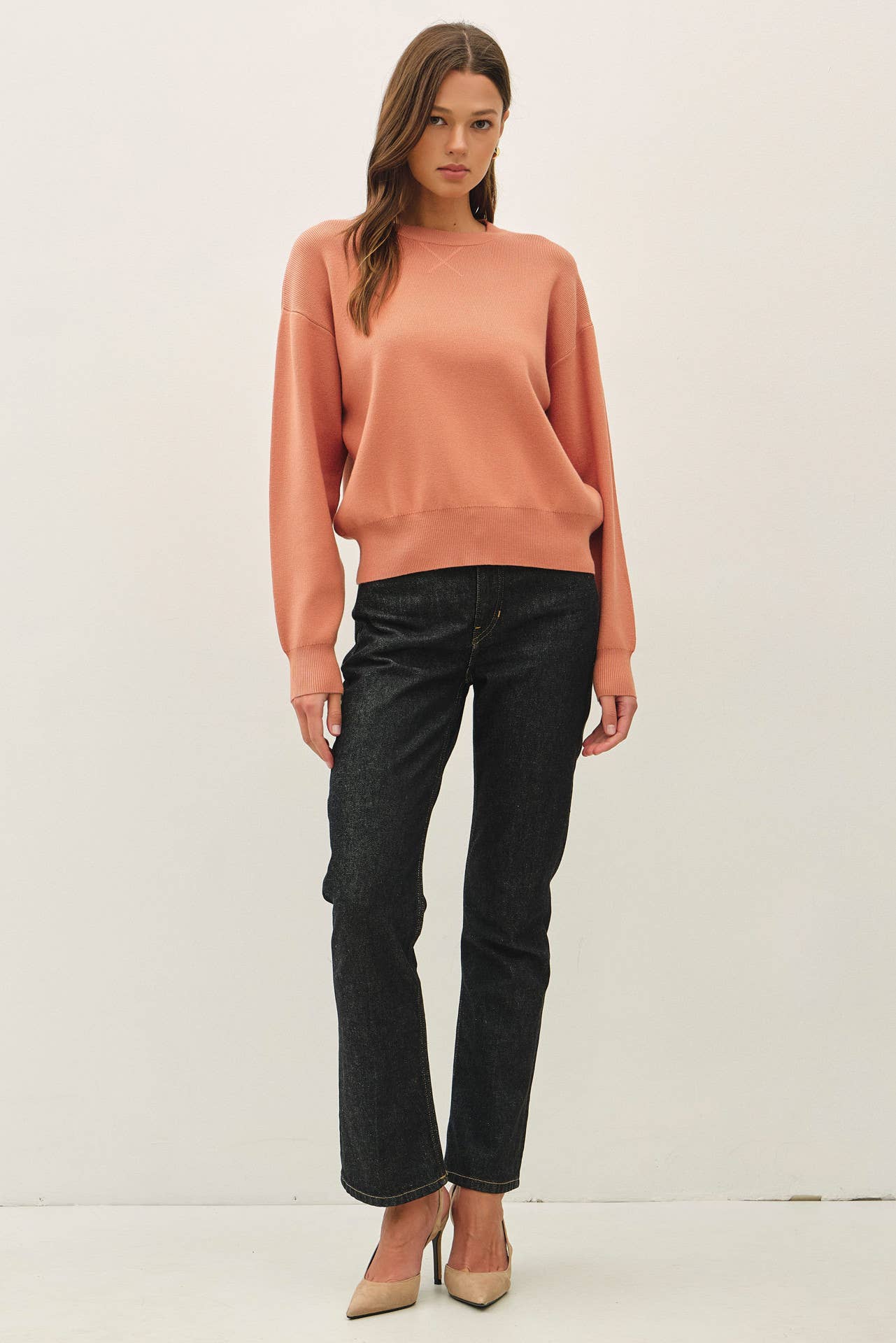 BOYFRIEND FIT PULLOVER
