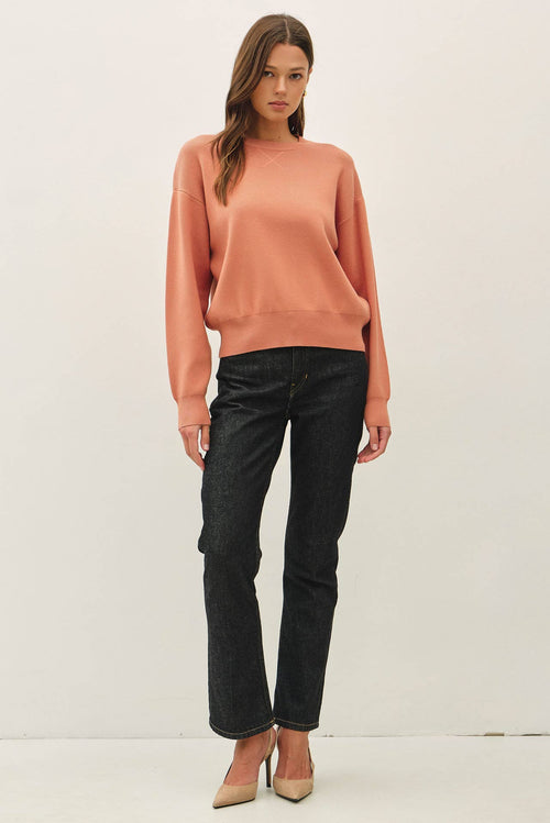 BOYFRIEND FIT PULLOVER
