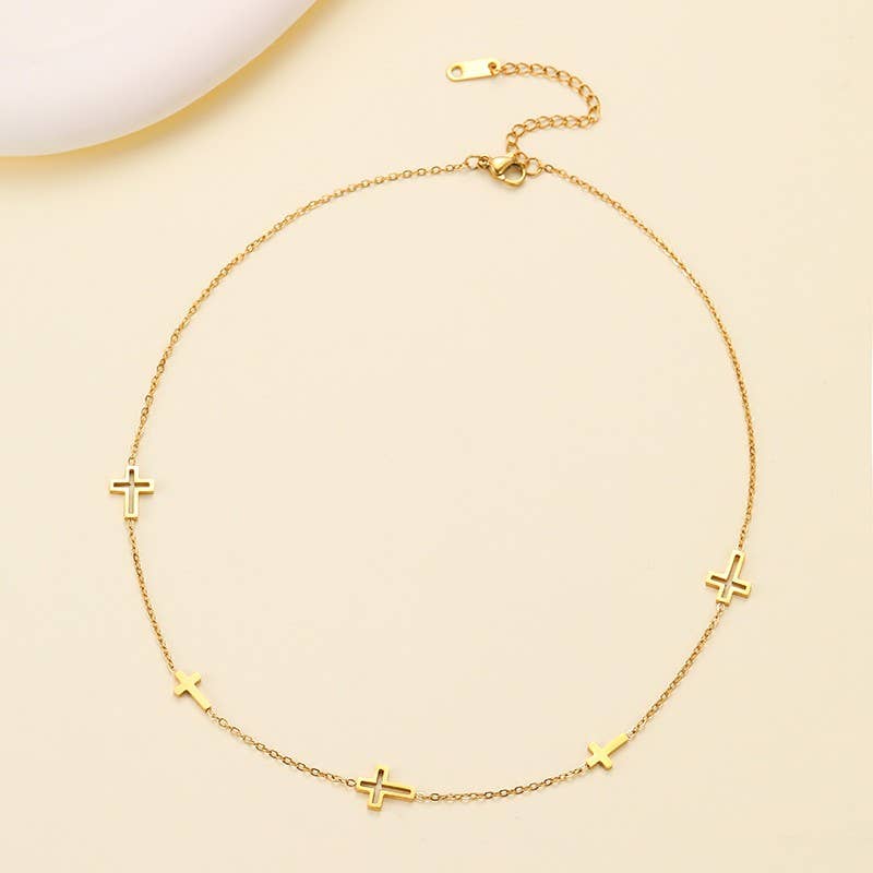 CROSS NECKLACE | 40NK9742