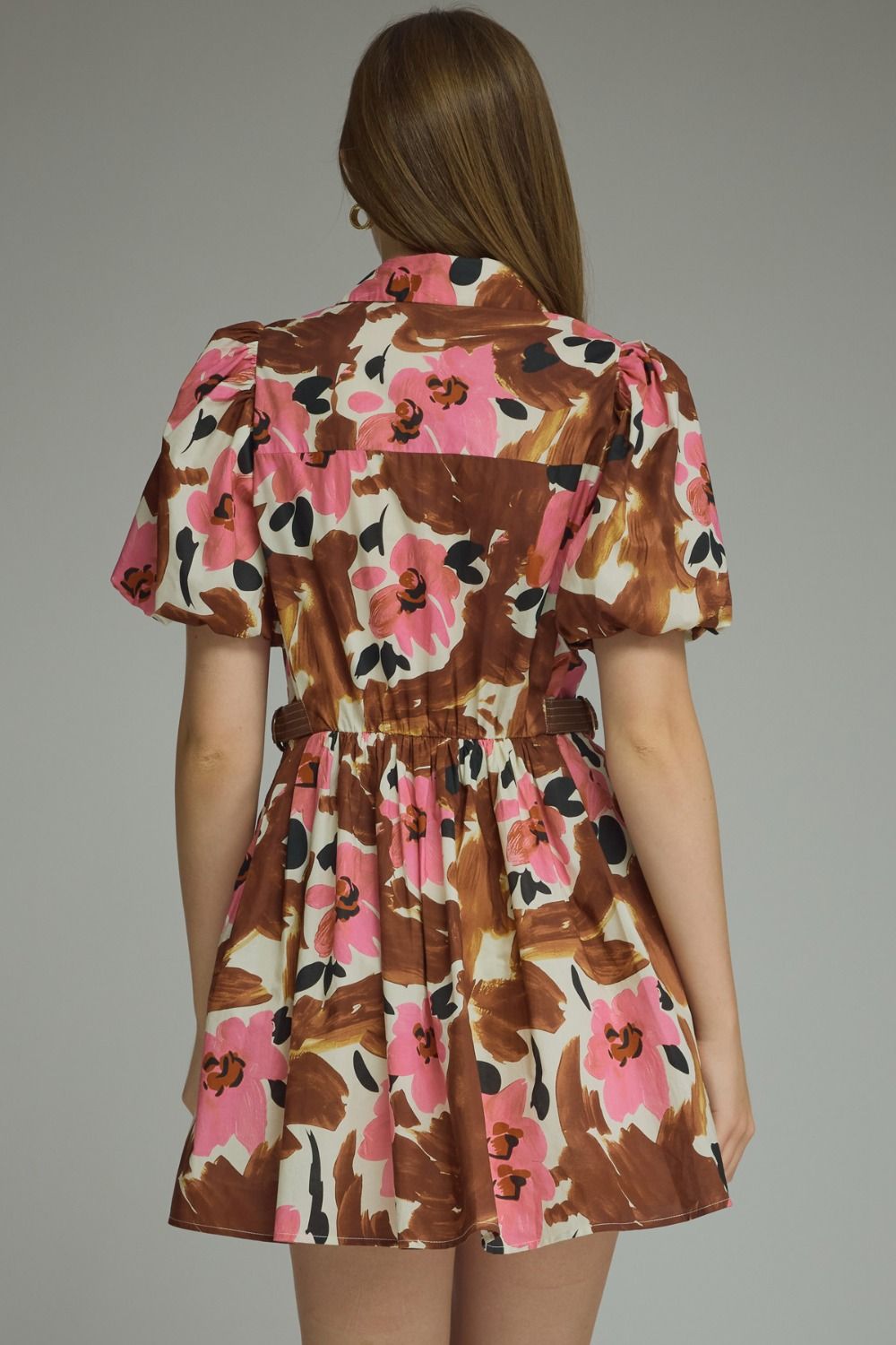 Fall Floral Dress
