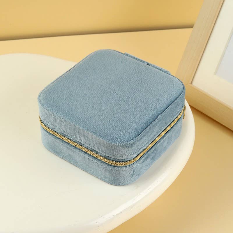 VELVET JEWELRY TRAVEL BOX | 40P642