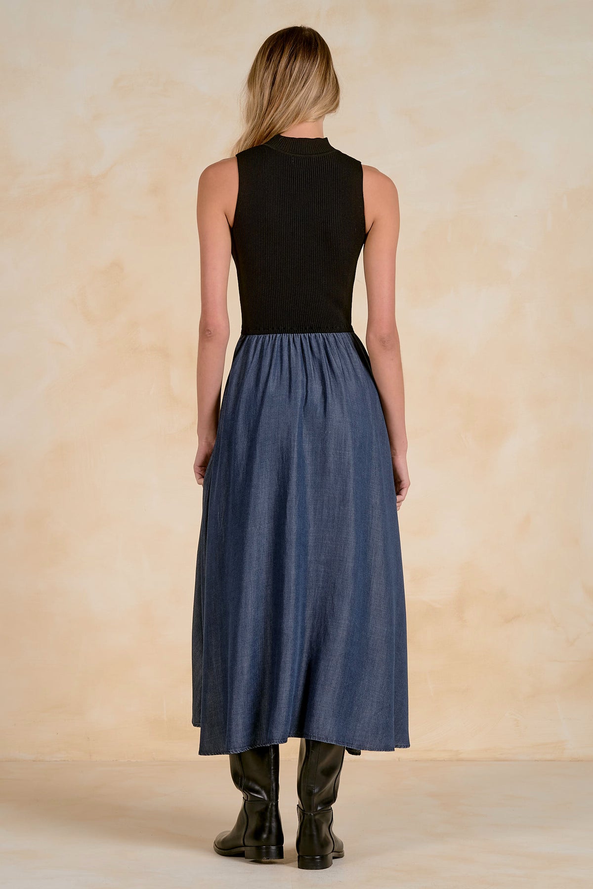 Tiered Combo Dress
