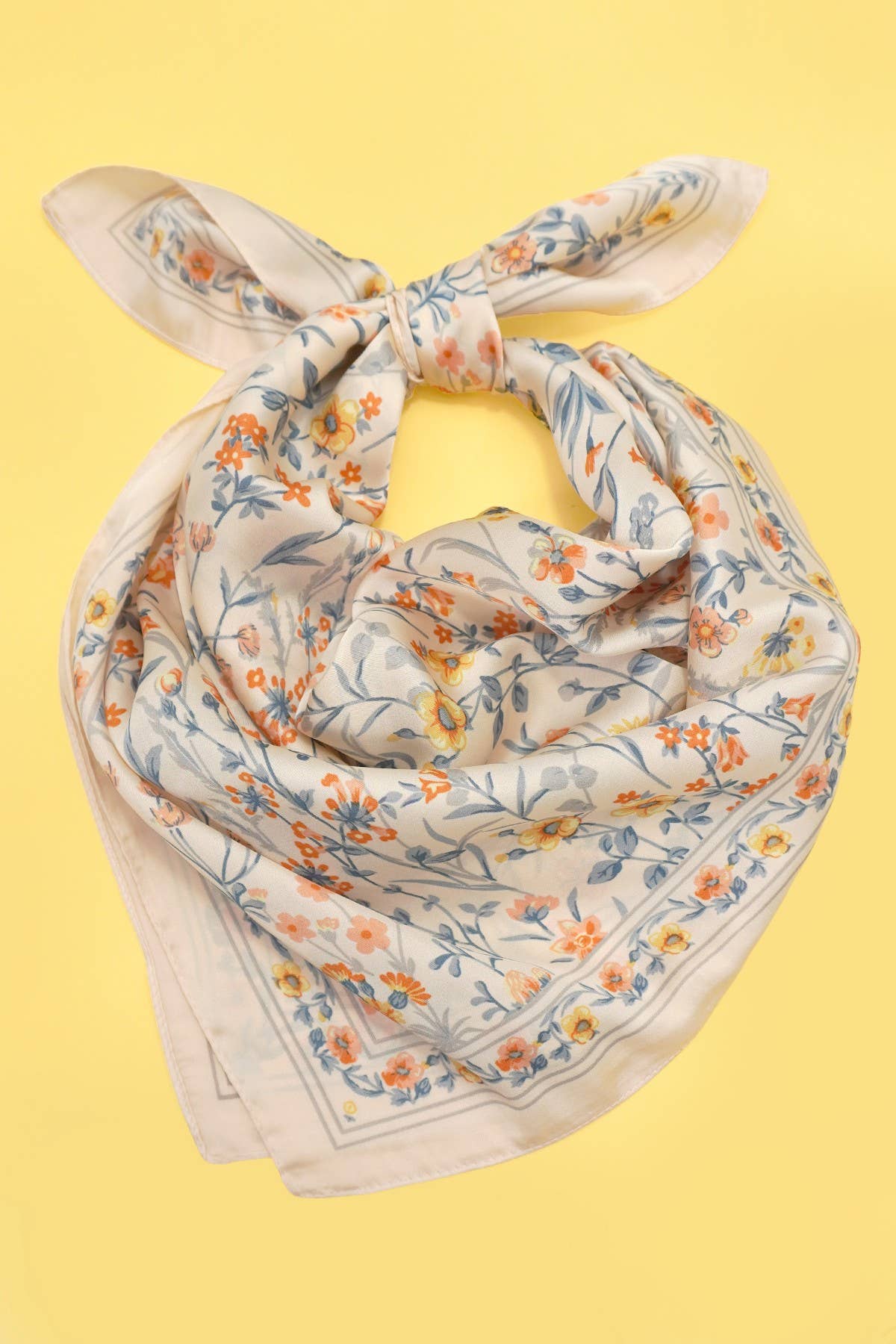 Floral Flower Bandana Scarf | 40SC729