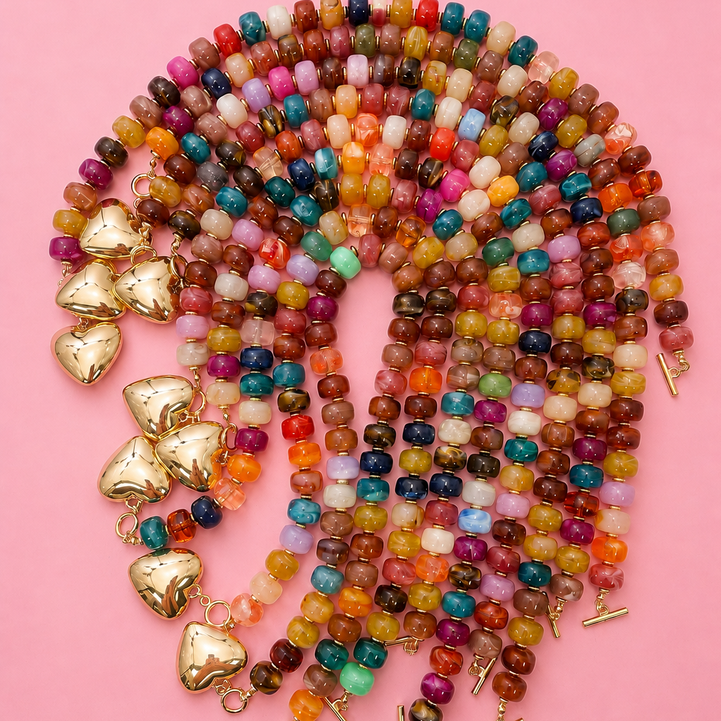 HEART CHARM TOGGLE NECKLACE | 40NK9700
