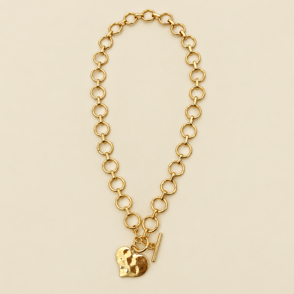 HEART FRONT TOGGLE NECKLACE | 40NK9476