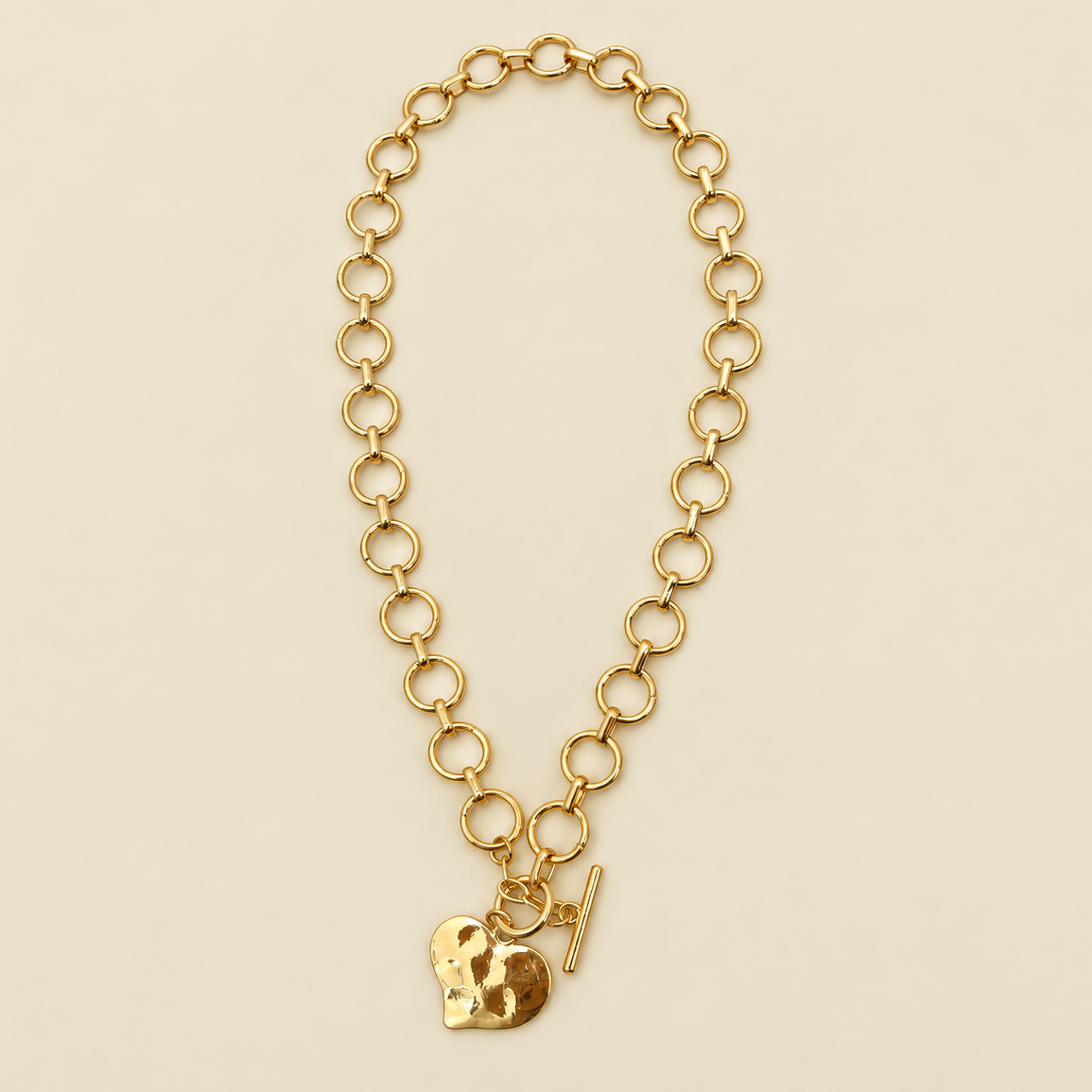 HEART FRONT TOGGLE NECKLACE | 40NK9476
