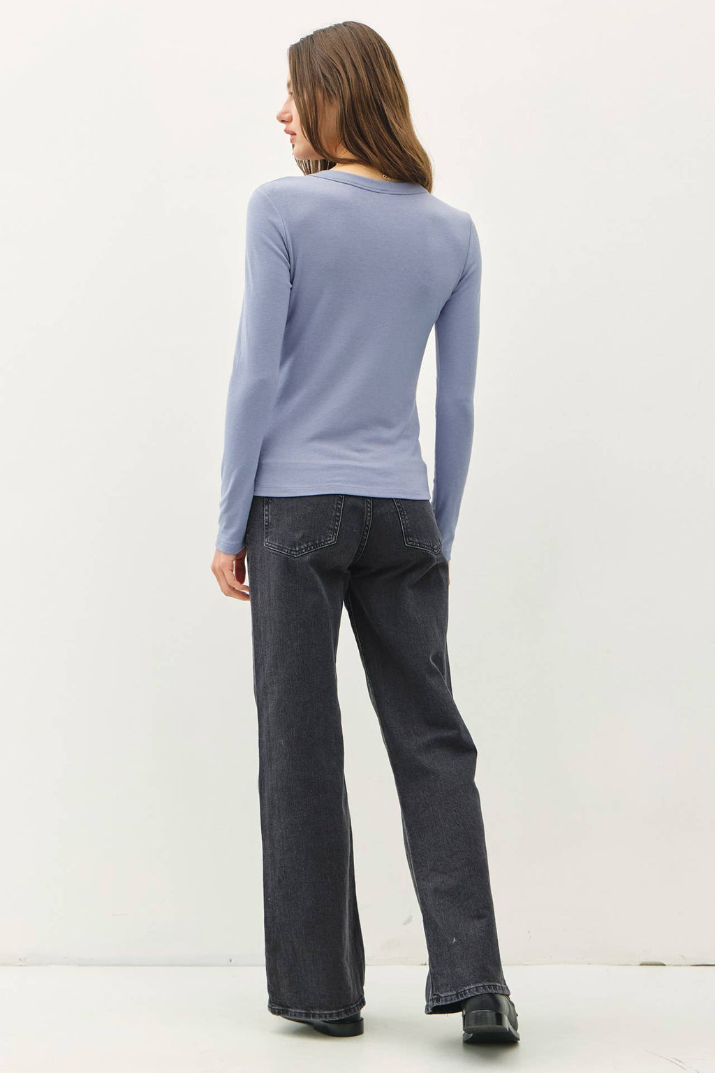 Be Cool - NEW COLOR-ROUND NECK LONG SLEEVE KNIT TOP