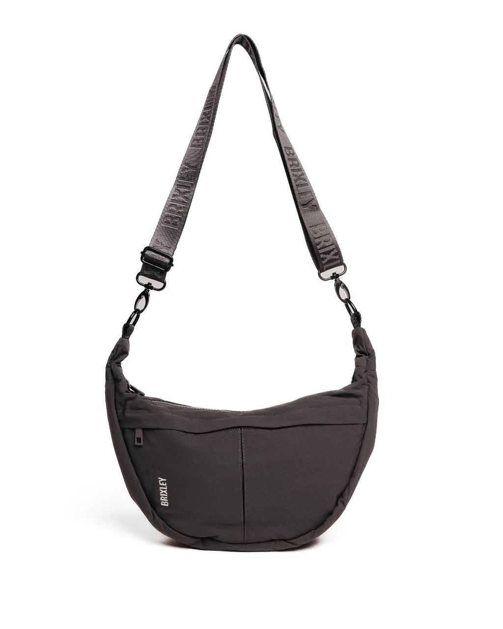 Brixley Bags - Gray Crescent Bag