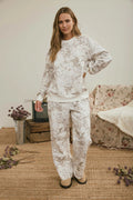 Floral Crew Sweatshirt