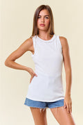 Flutter Tank Off White