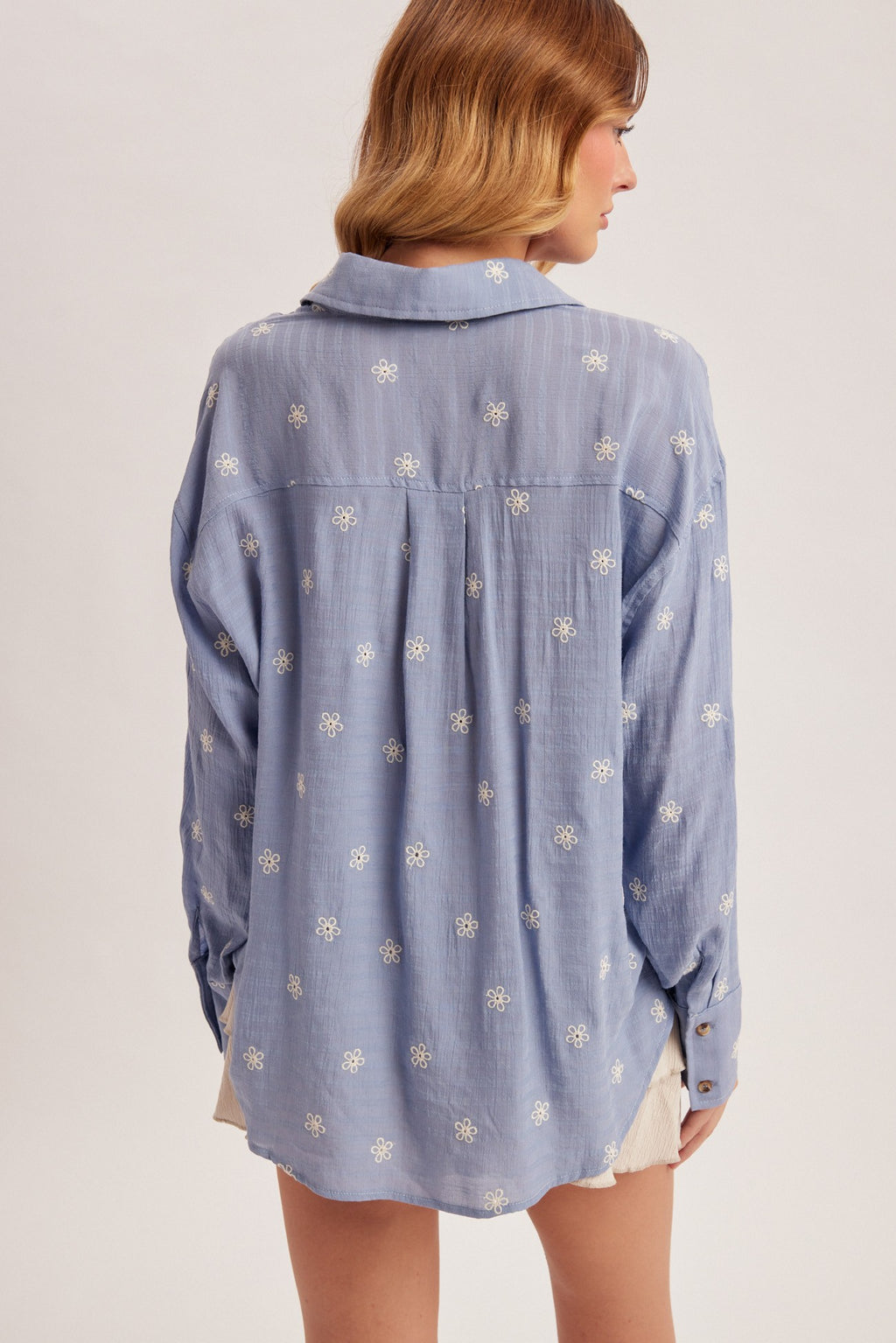 Daisy Button Down Top