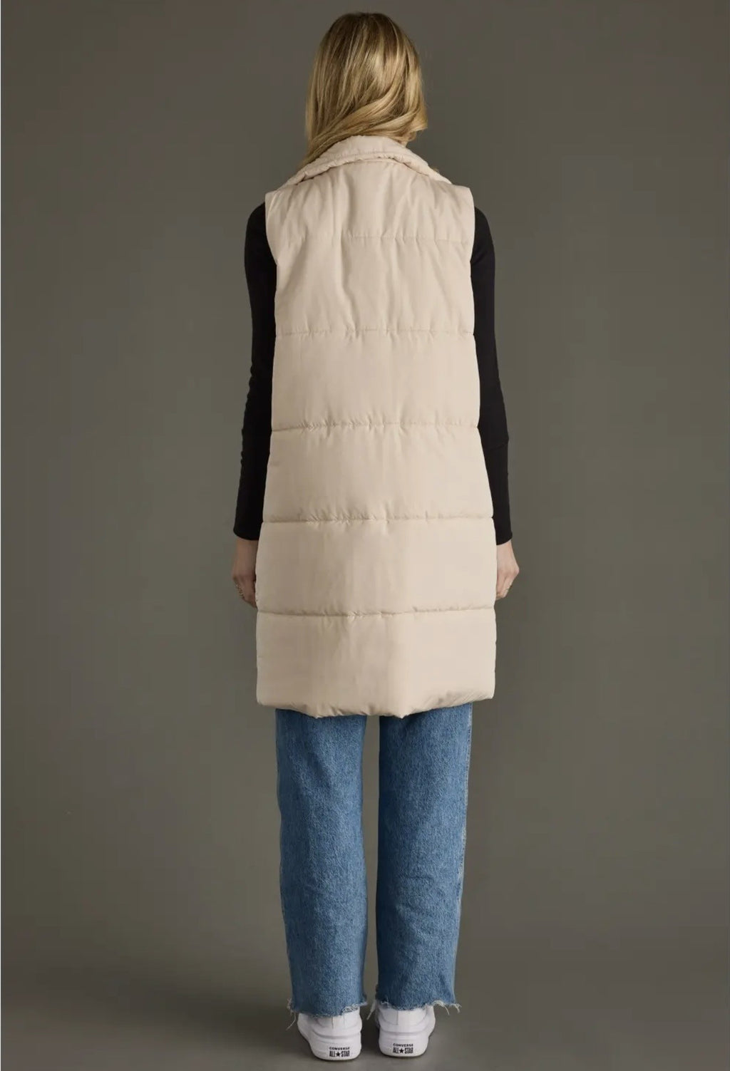 Long Vest Cream